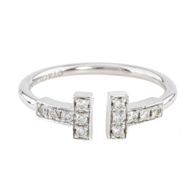 Tiffany & Co. T Wire Diamond Ring