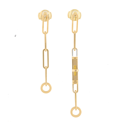 Hermes Kelly Chaine Earrings