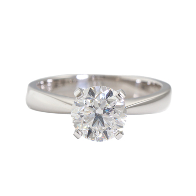 1.51ct Diamond Solitaire Ring GIA D VS1