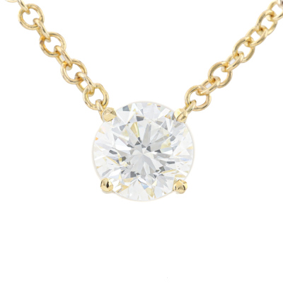 0.90ct Diamond Solitaire Pendant GIA I VS1
