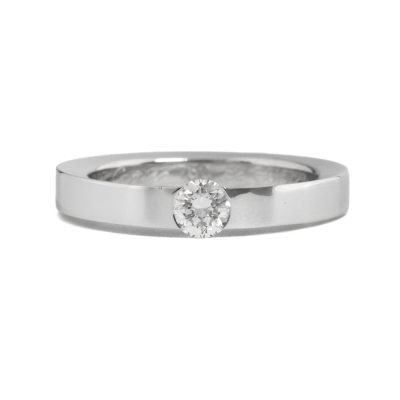 Cartier Diamond Solitaire Ring GIA F VS2*