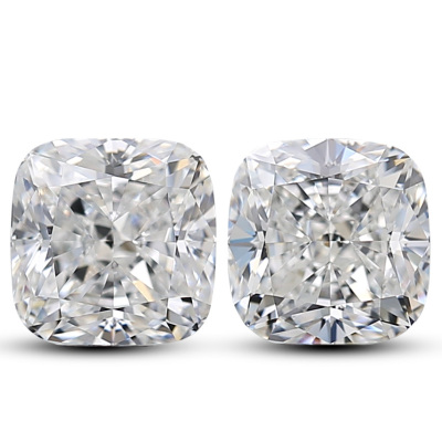 2.03ct Pair of Loose Diamonds GIA E VVS