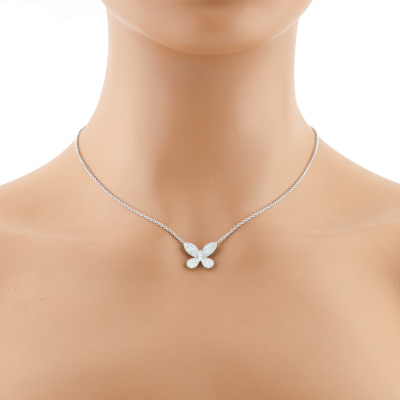Graff Butterfly Diamond Necklace