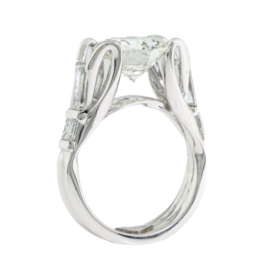 Musson Diamond Ring Centre 3.82ct GSL