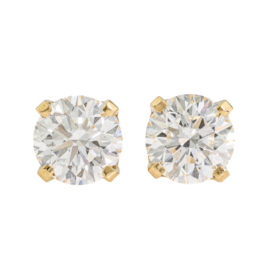 1.40ct Diamond Studs GIA D SI1