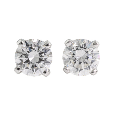 0.60ct Diamond Studs GIA D VVS1, E VVS1