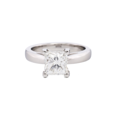 2.03ct Diamond Solitaire Ring GIA I VVS2