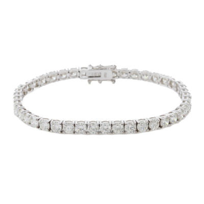 10.91ct Diamond Tennis Bracelet
