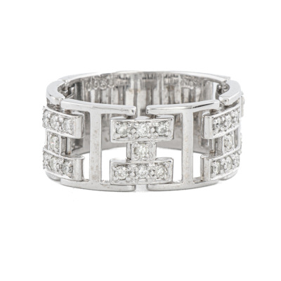 0.50ct Diamond Flexible Link Ring