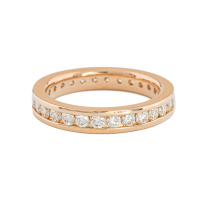 1.13ct Diamond Full Hoop Eternity Ring
