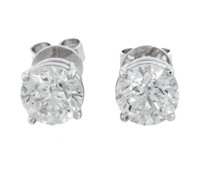 3.00ct Diamond Studs GIA H SI2, I SI2