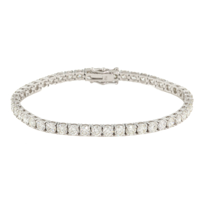 8.45ct Round Diamond Tennis Bracelet