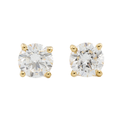 1.02ct Diamond Studs GIA D VS2