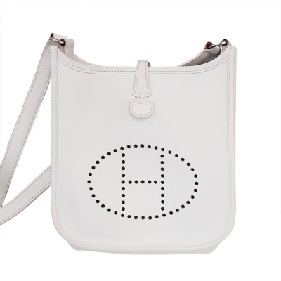 Hermes Evelyne 16 White Epsom