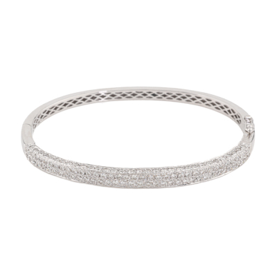 2.80ct Diamond Bangle