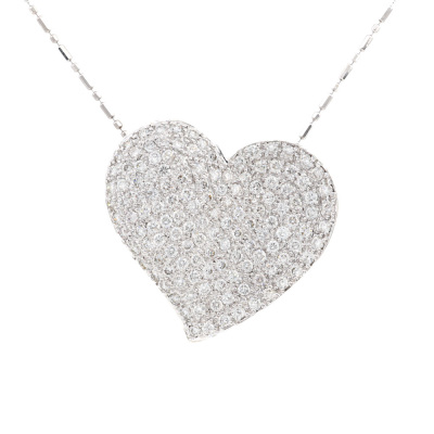 1.43ct Diamond Dress Pendant