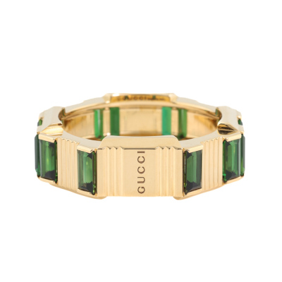 Gucci Link to Love Tourmaline Ring