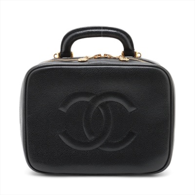 Chanel Vintage Coco Mark Vanity Case