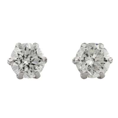 1.27ct Diamond Stud Earrings