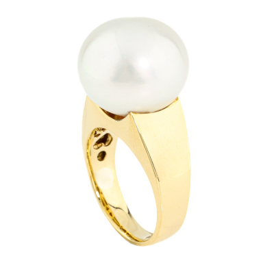 15.6mm South Sea Pearl Ring