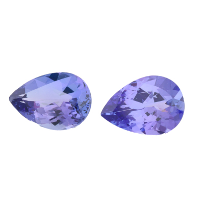 8.54ct Loose Pair of Tanzanites