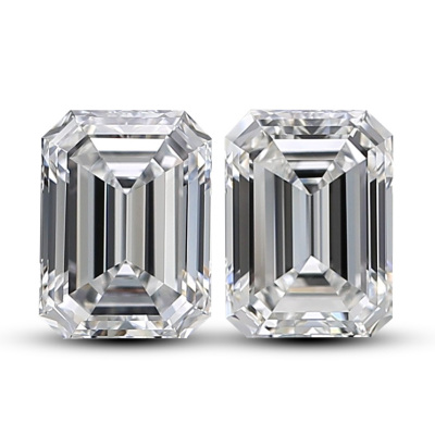 2.02ct Loose Pair of Diamonds GIA D E VVS2