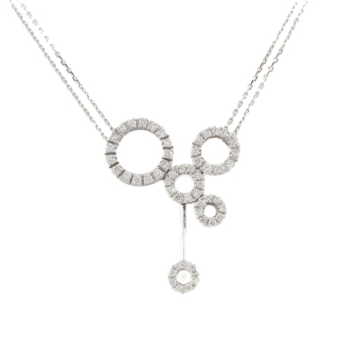 0.88ct Diamond Dress Pendant