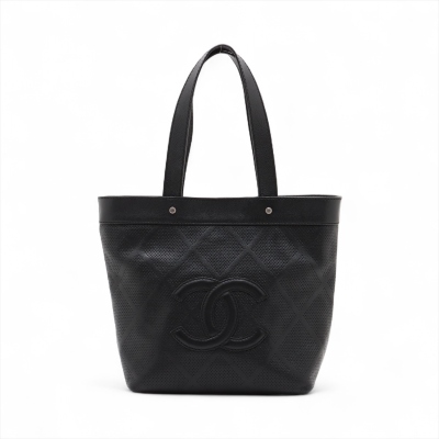 Chanel CC Tote in Perforated Leather