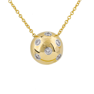Tiffany & Co Dots Ball Pendant