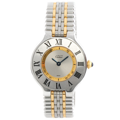 Cartier 21 Must De Cartier 18ct Gold & Stainless Steel