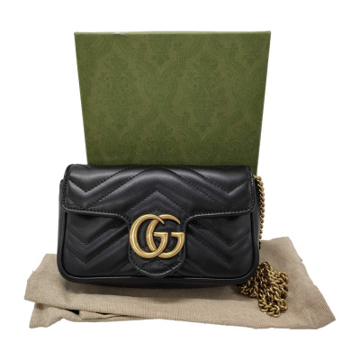 Gucci Mini GG Marmont Flap Bag
