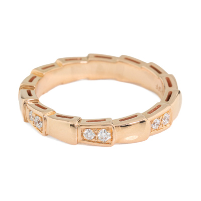Bvlgari Serpenti Viper Diamond Ring