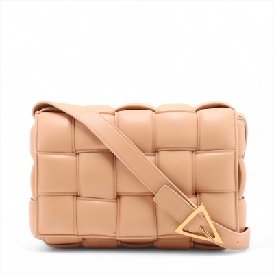 Bottega Veneta Cassette Crossbody Bag Beige