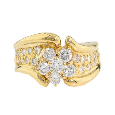 0.43ct Diamond Dress Ring 18ct Gold