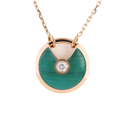 Amulette de Cartier Malachite Necklace