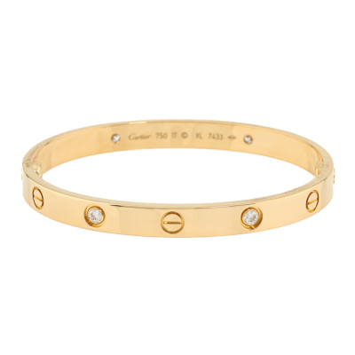 Cartier Love bracelet, 4 Diamonds