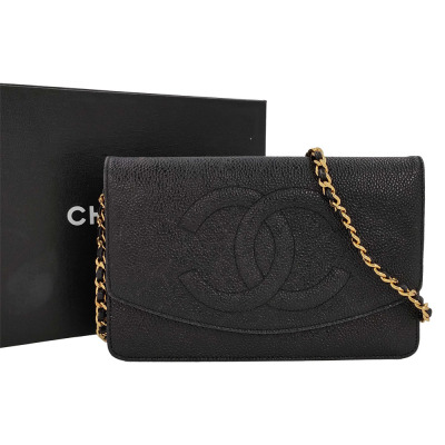 Chanel Vintage Coco Mark Wallet on Chain