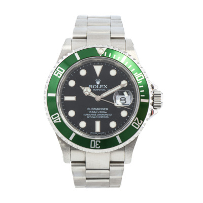 Rolex Submariner Date Kermit Watch 16610LV