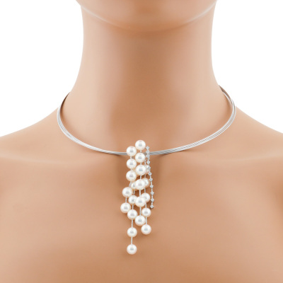 Tasaki Akoya Pearl & Diamond Cascade Necklace