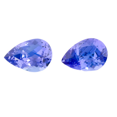 9.60ct Loose Pair of Tanzanite