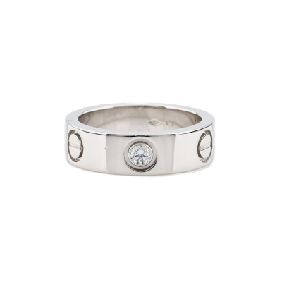Cartier Love Ring Diamond Classic Model