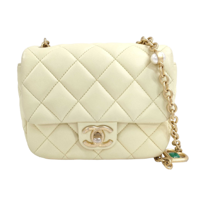 Chanel Mini Shoulder Bag Yellow