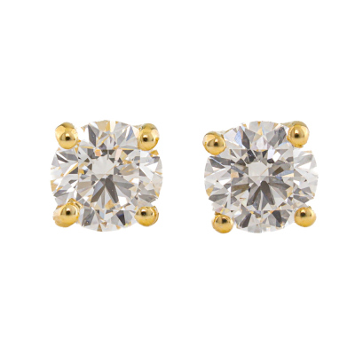 0.68ct Diamond Studs GIA D VVS2