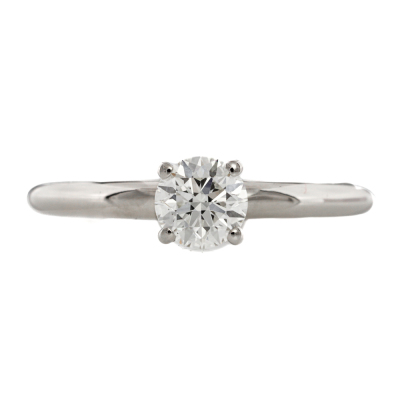 Bvlgari 0.31ct Diamond Solitaire Ring GIA H VS1