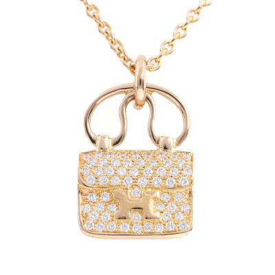 Hermes Constance Amulette Pendant