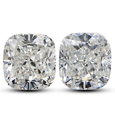 2.02ct Loose Pair of Diamonds GIA G VVS1, VVS2