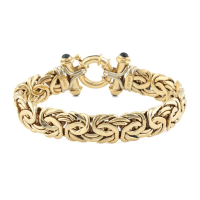 14ct Gold Chain Bracelet 25.3g