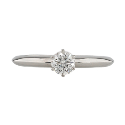 0.29ct Tiffany & Co. Solitaire Ring F VS2