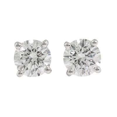1.03ct Diamond Studs GIA D VVS1
