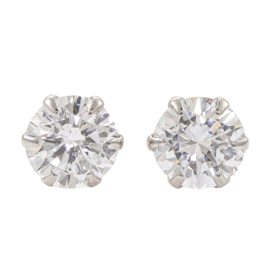 0.81ct Diamond Stud Earrings